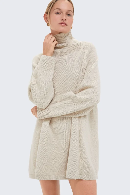 Cozy Outerwear Beigechine Medee Dress