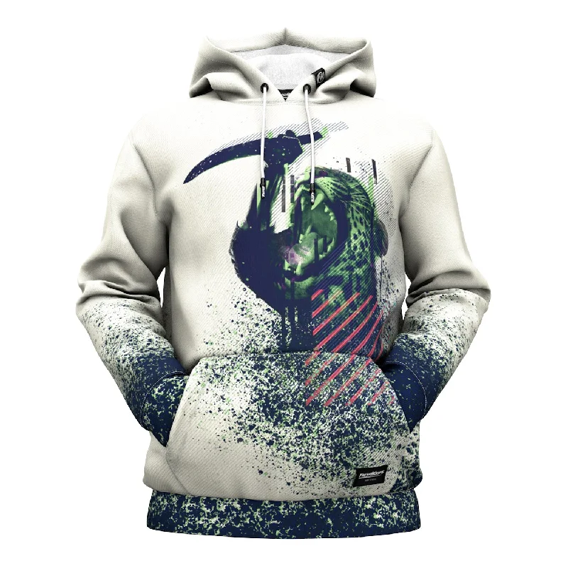 Elegant Wear Knife Cat Hoodie