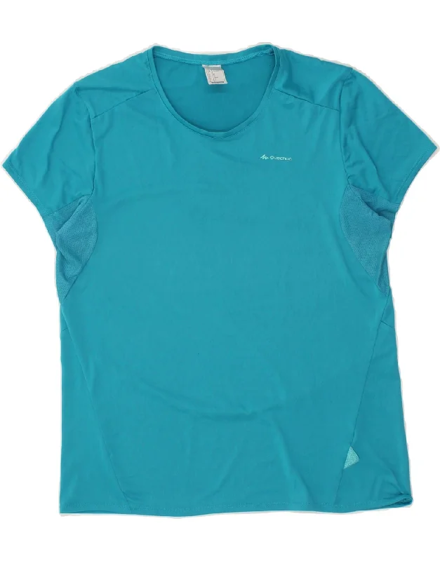 All-Day Wear DECATHLON Womens T-Shirt Top UK 14 Large Blue