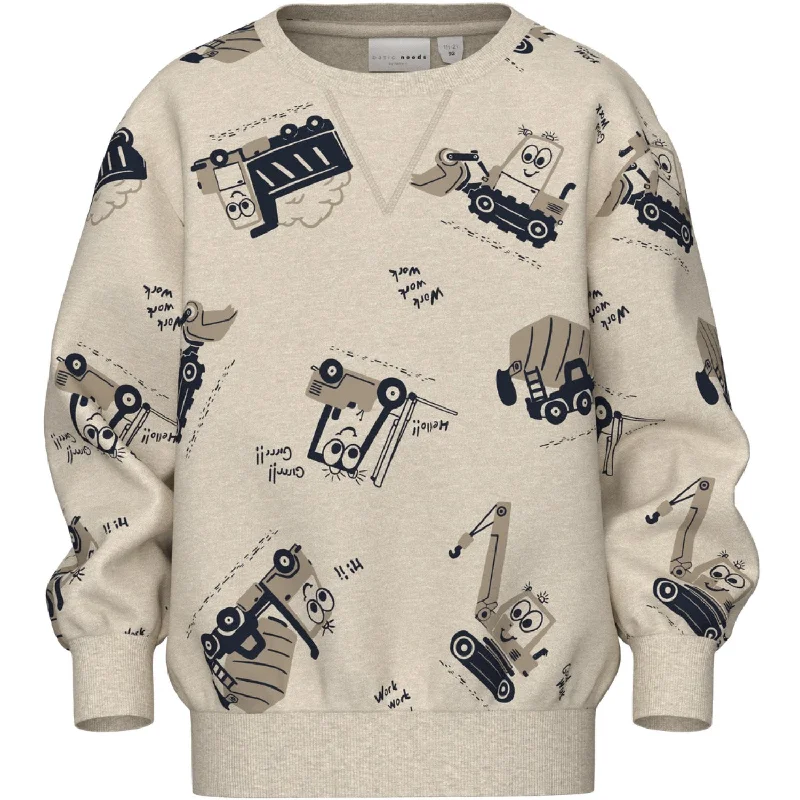 Versatile Comfort Name It Summer Sand Machines Vimo AOP Sweatshirt