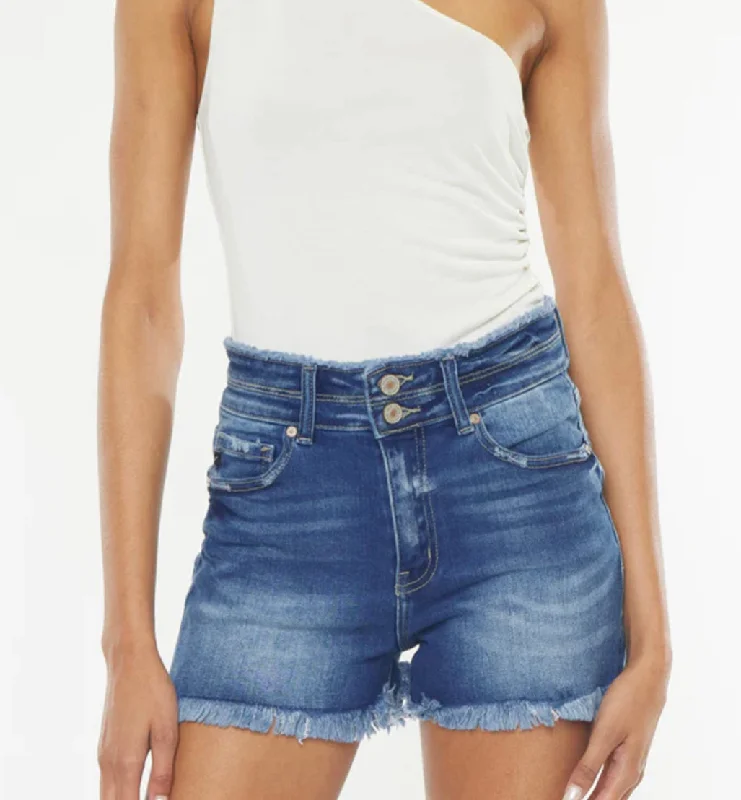Comfortable Outfits KanCan Cruz High Rise Shorts
