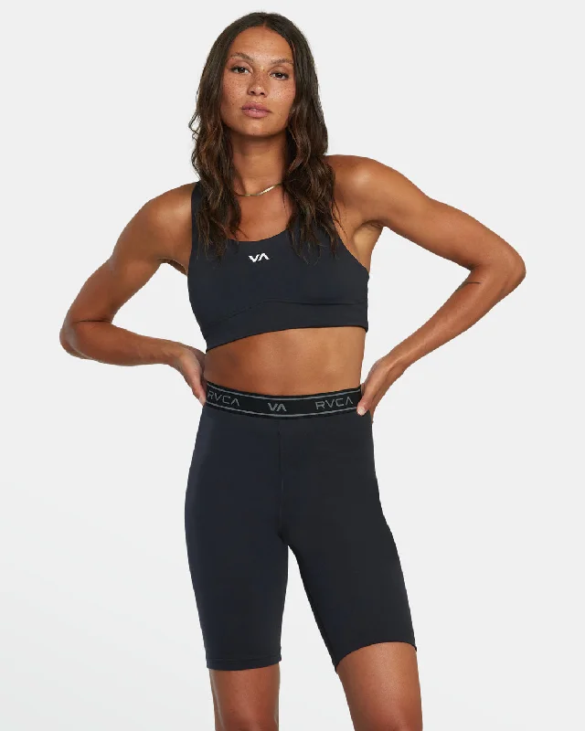 Comfortable Jackets Base 10.5" Biker Shorts - Black