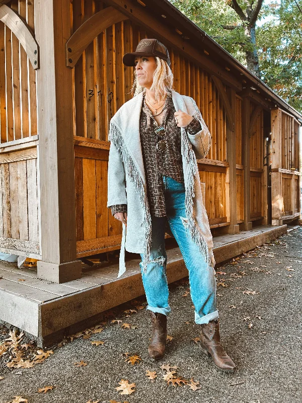 Cozy Chic Asheville Fringe Jacket