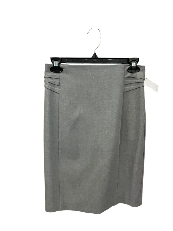 Advanced Design Skirt Midi By Express In Grey, Size: S