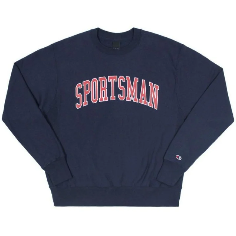 Elegant Comfort Sportsman Champion® Reverse Weave Crewneck