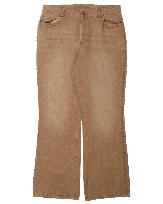 Cozy Dress Lauren by Ralph Lauren Studded Flared Jeans
