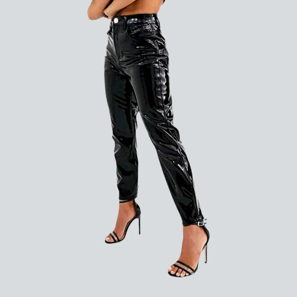 Casual Elegance High-waist jeans pants for ladies