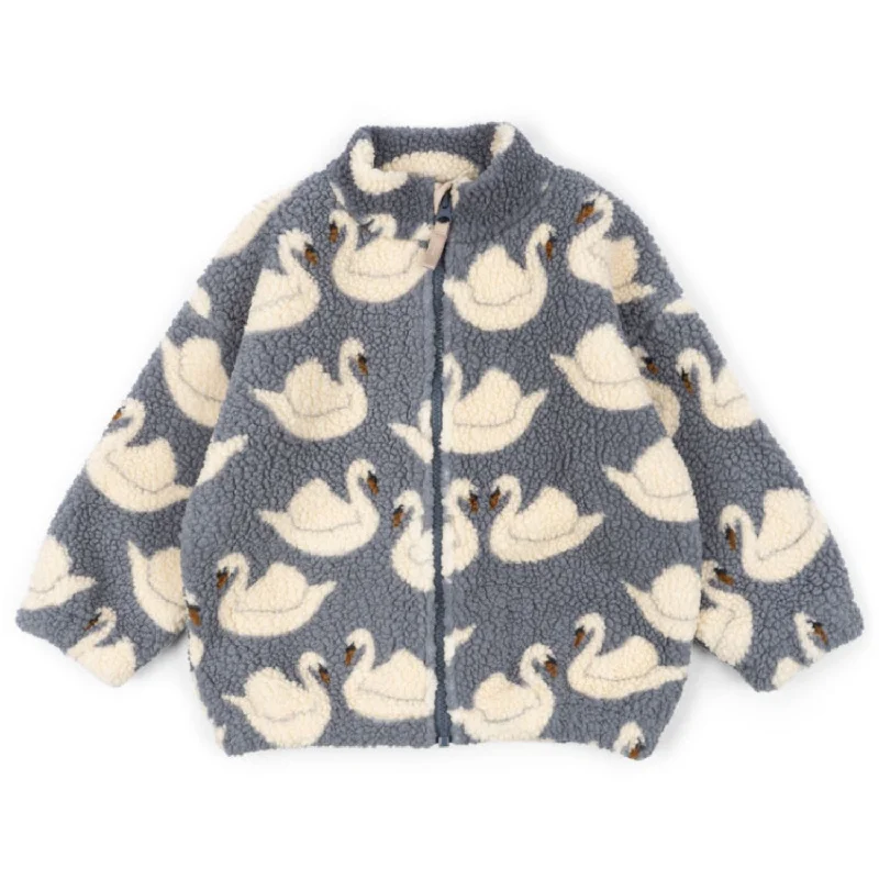Effortless Dressing Konges Sløjd Swan Jody Teddy Jacket Grs
