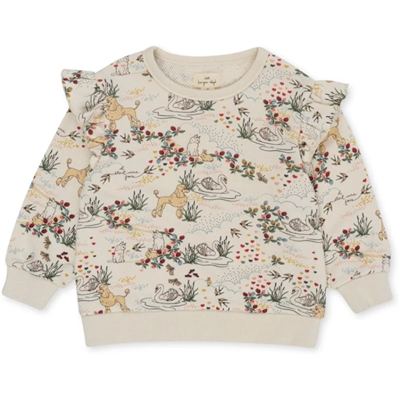 Cozy Vibes Konges Sløjd Mizumi Loupy Lou Frill Sweatshirt