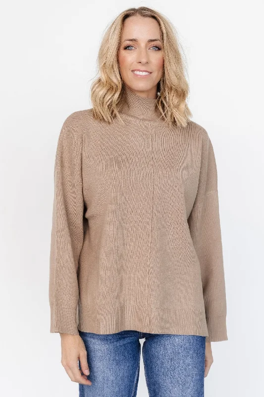 Easy Chic Hutch Sweater | Light Mocha