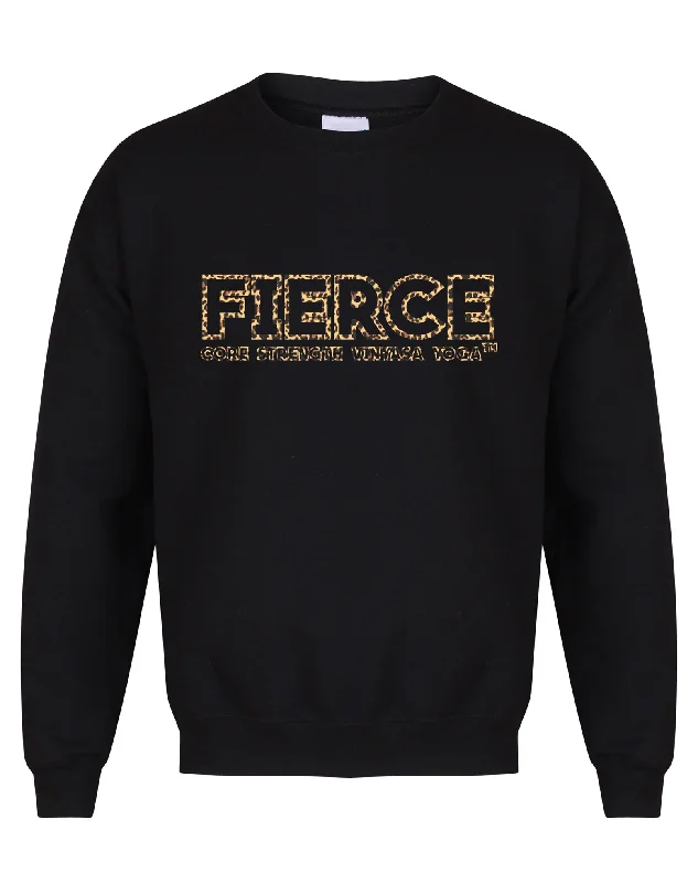 Fresh Comfort FIERCE- Block - Core Strength Vinyasa Yoga - Unisex Fit Sweater