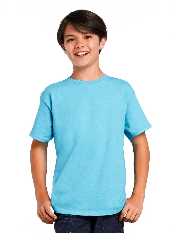 Comfort Fit Gildan Youth Lightweight 100% Cotton T-Shirt | Old Gold