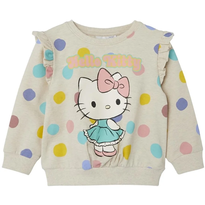 Chic Relaxation Name it Peyote Melange Jasa Hello Kitty Sweatshirt
