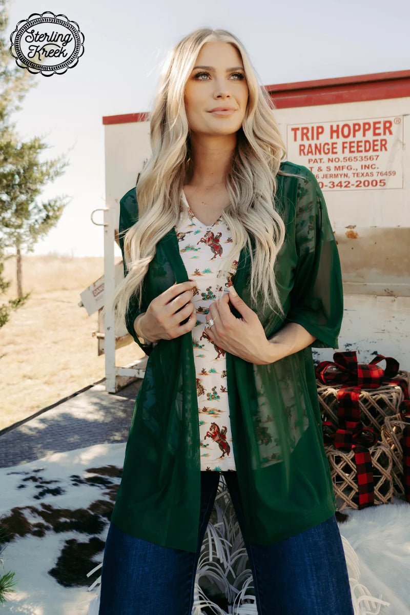 Cozy Shirts Verde Kreek Cardigan