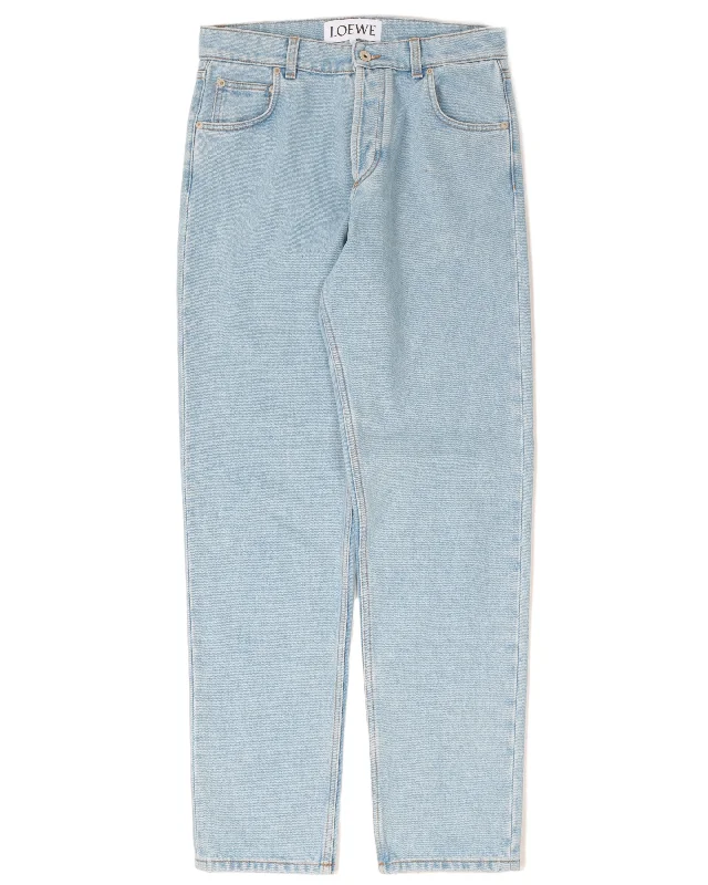 Cozy Fit Wear High Rise Light Blue Jeans