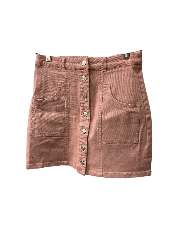 Versatile Wear Skirt Mini & Short By Altard State In Pink, Size: S