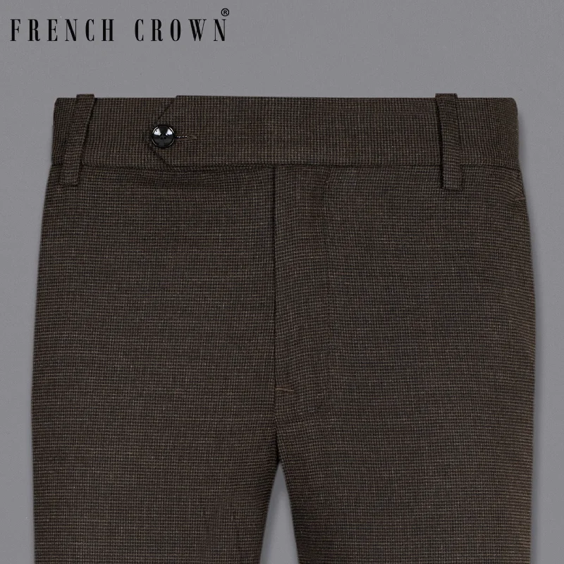 Cozy Fit Coffee Bean Brown Premium Cotton Pant