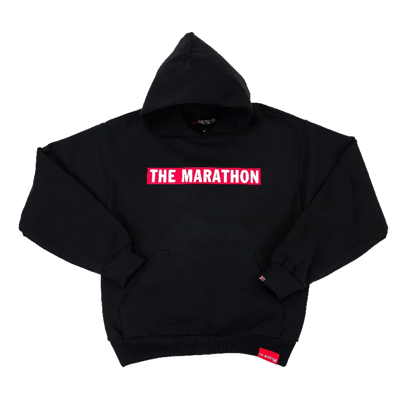 Modern Chic Limited Edition Marathon Bar Hoodie - Black