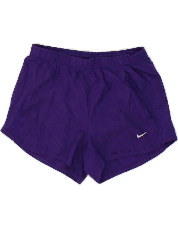 Easy Fashion NIKE Womens Sport Shorts UK 6 XS Purple