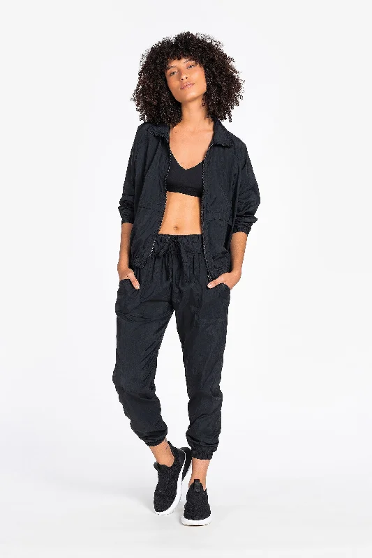 Everyday Style Nylon Track Pants