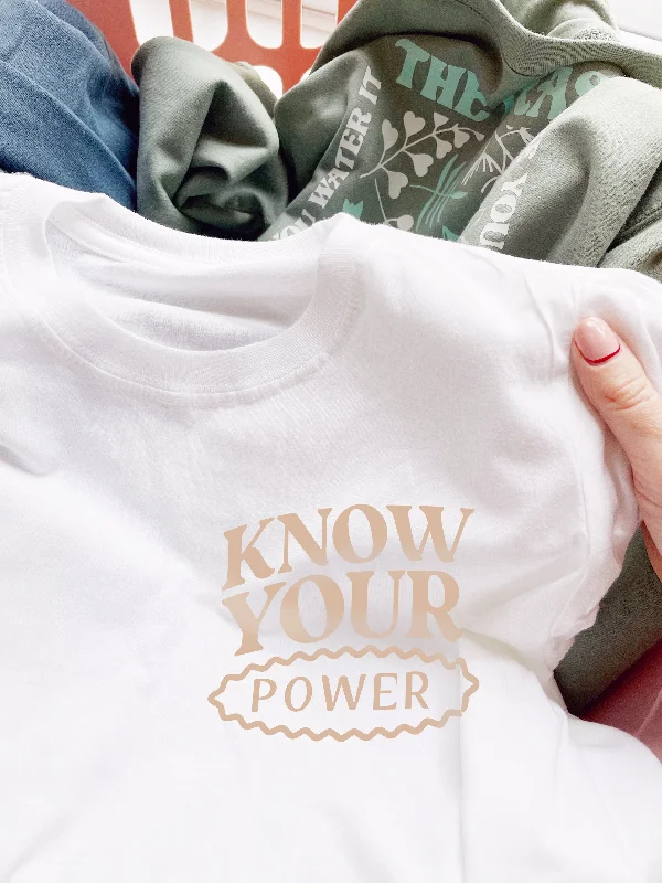 Light Comfort Know Your Power - Unisex Fit T-Shirt