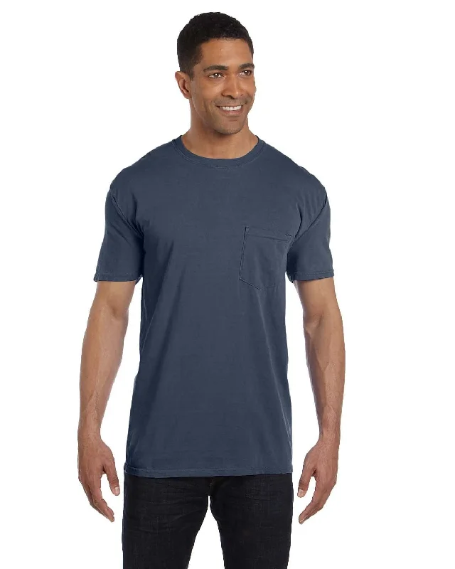 Minimal Comfort Comfort Colors Garment-Dyed Pocket T-Shirt | Denim