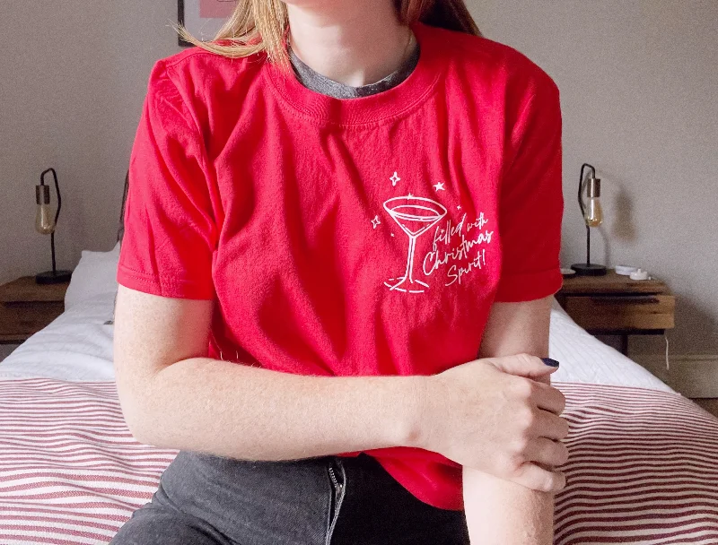Soft Clothing Filled With Christmas Spirits - Unisex Fit T-Shirt