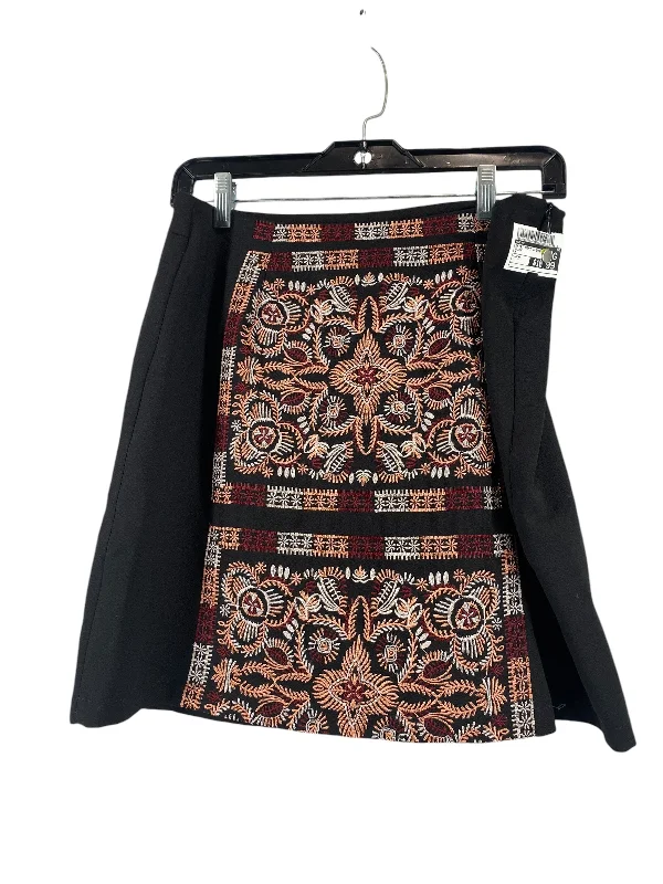 Casual Chic Skirt Mini & Short By Alya In Black, Size: M