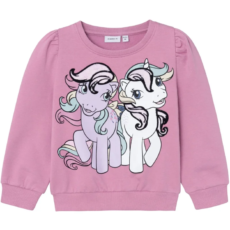 Breathable Comfort Name It Mauve Orchid Sine My Little Pony Sweatshirt