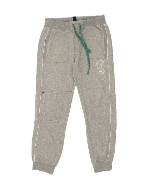 Warm Comfort CHAMPION Womens New York City Tracksuit Trousers Joggers UK 16 Large Grey