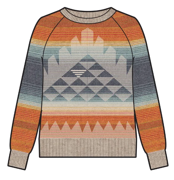 Elegant Wear Women's Pendleton Montera Cotton Pullover