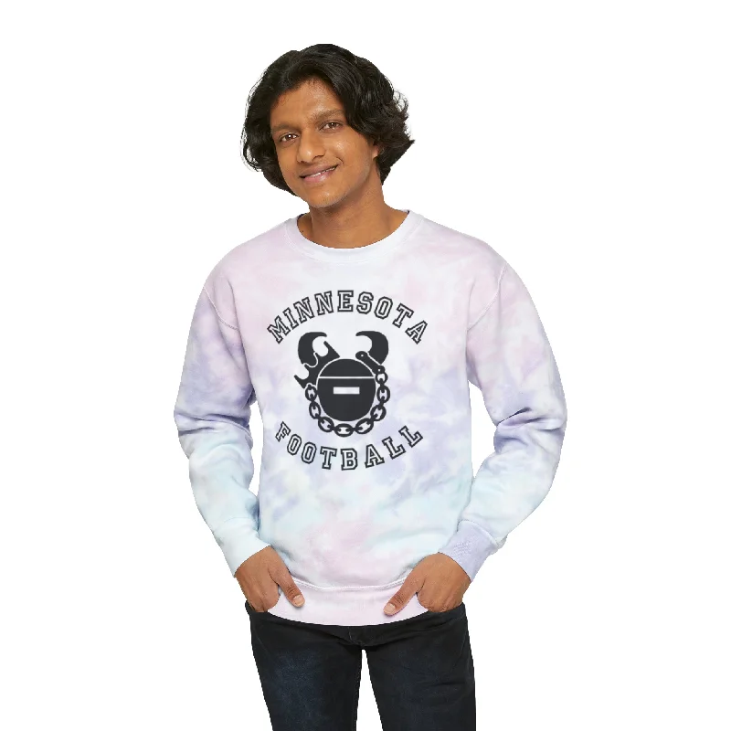 Basic Comfort Tie-Dye Crewneck - Minnesota Football