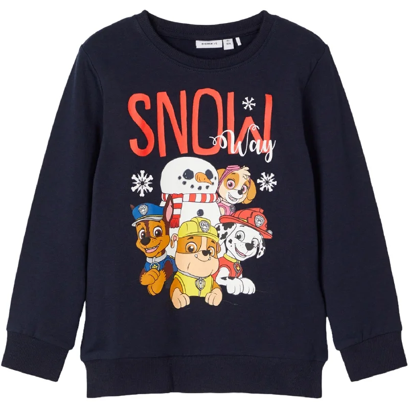 Elegant Comfort Name It Dark Sapphire Elijah Paw Patrol Regular Sweatshirt
