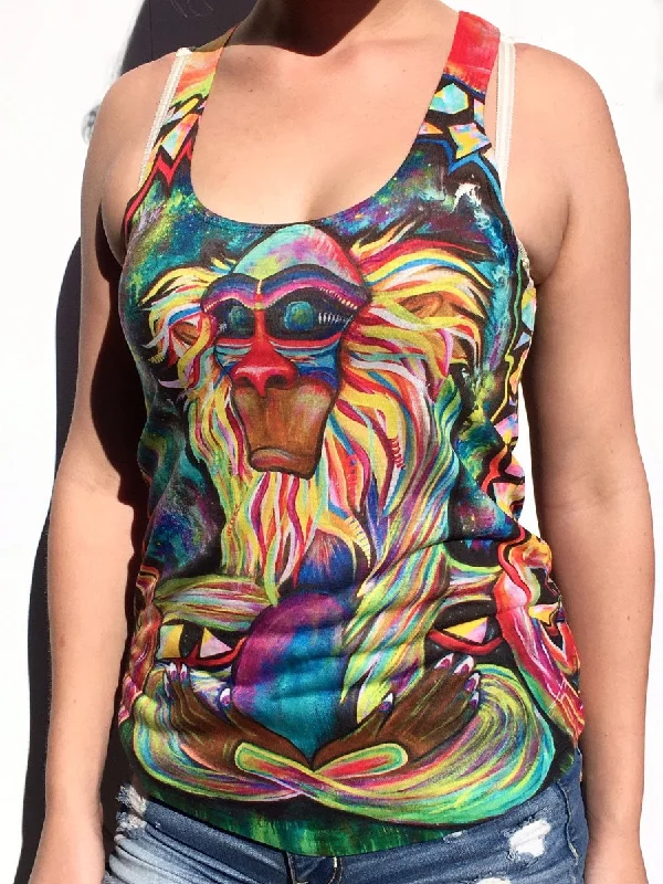 Modern Comfort Meditating Rafiki RacerBack Tank