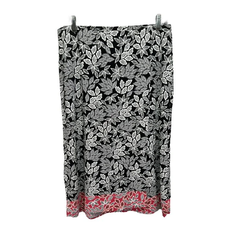 Breezy Style Skirt Midi By J. Jill In Multi-colored, Size: S
