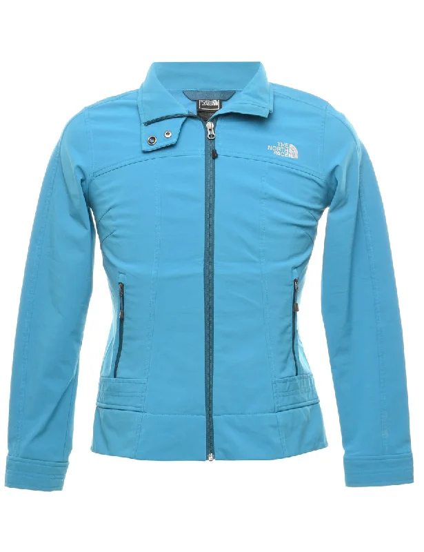 Comfy Pants The North Face Light Blue & Silver Detail Jacket - M
