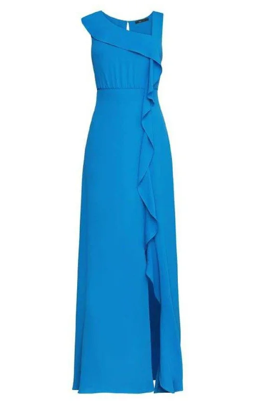 Everyday Comfort Asymmetric Neck Maxi Dress