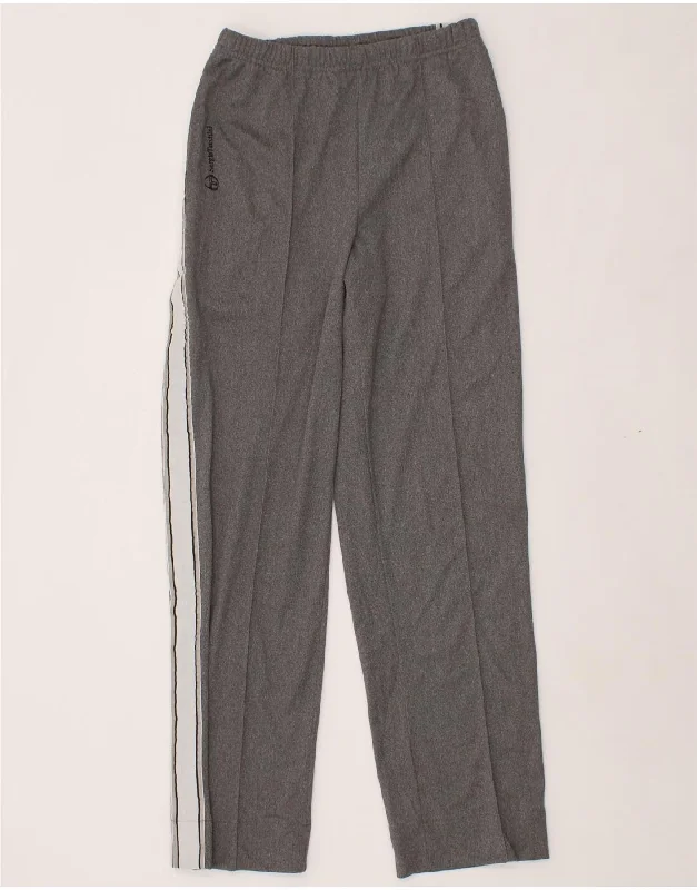 Summer Comfort SERGIO TACCHINI Womens Graphic Tracksuit Trousers IT 44 Medium Grey