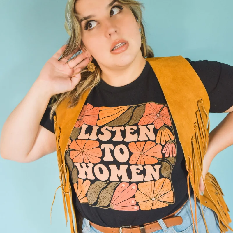 Chic Comfort *Listen To Women Unisex T-Shirt