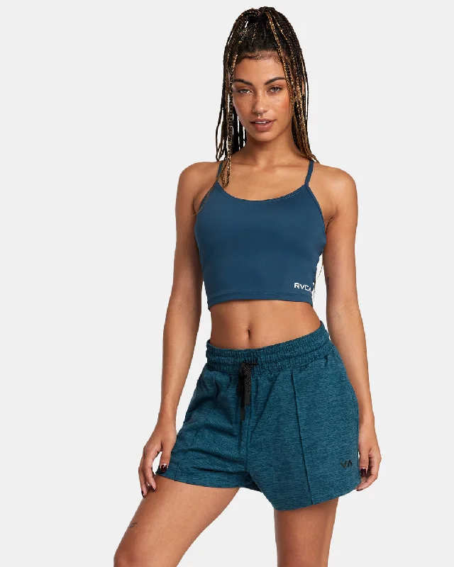 Chic Comfort C-Able Workout Shorts - Pond