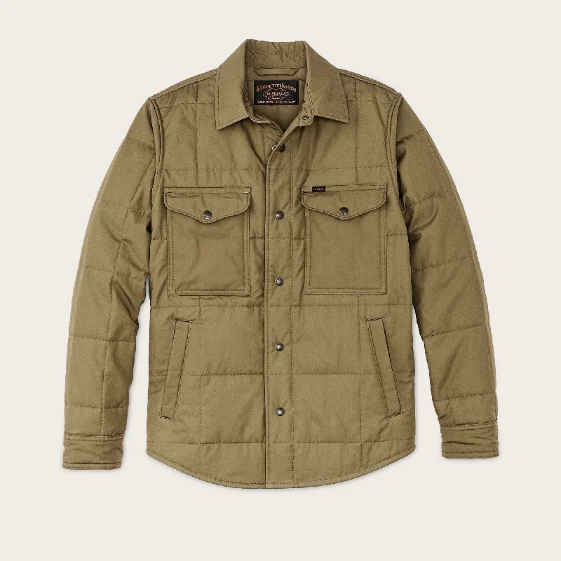 Easy Style COVER CLOTH QUILTED JAC-SHIRT