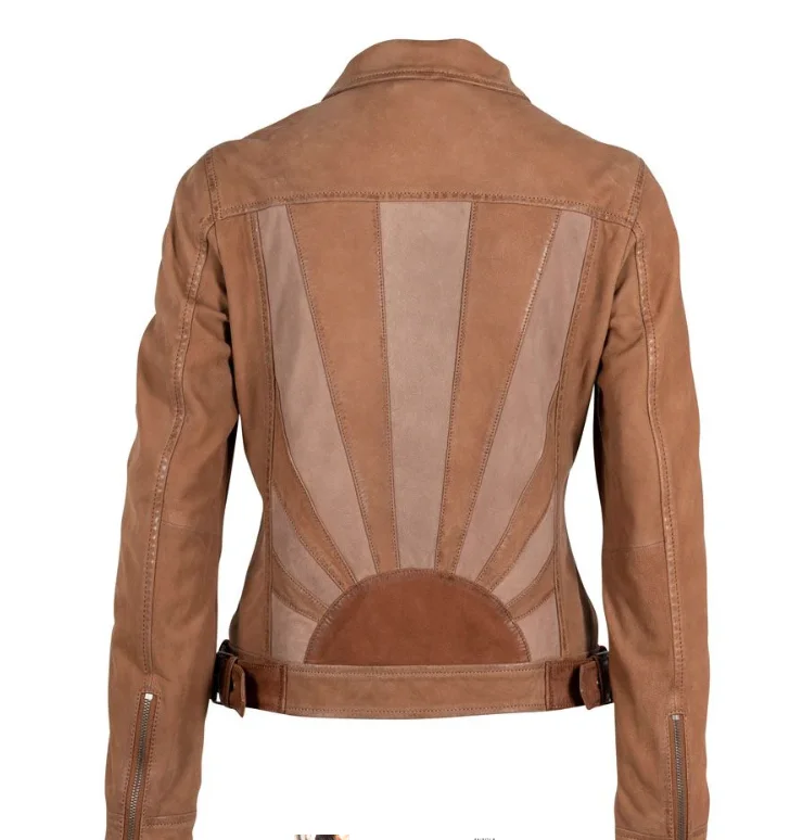 Cozy Pants Women's Mauritius Sunny Cognac Lamb Jacket