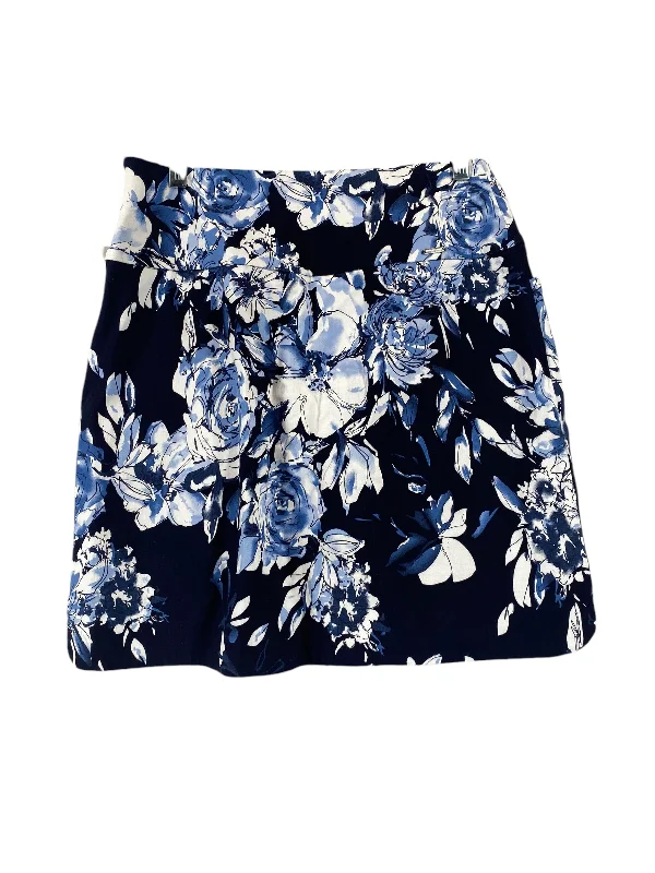 Cozy Fit Skirt Midi By Sc & Co In Blue, Size: S