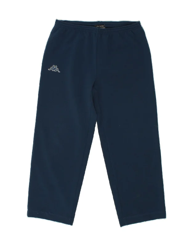 Classic Choice KAPPA Womens Tracksuit Trousers UK 10 Small Navy Blue Polyester