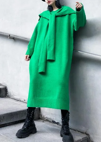 Exclusive Customization Aesthetic Two Pieces O Neck Sweater Outfits Quotes Green Hipster Sweater Dresses Exclusive Customization Aesthetic Two Pieces O Neck Sweater Outfits Quotes Green Hipster Sweater Dresses