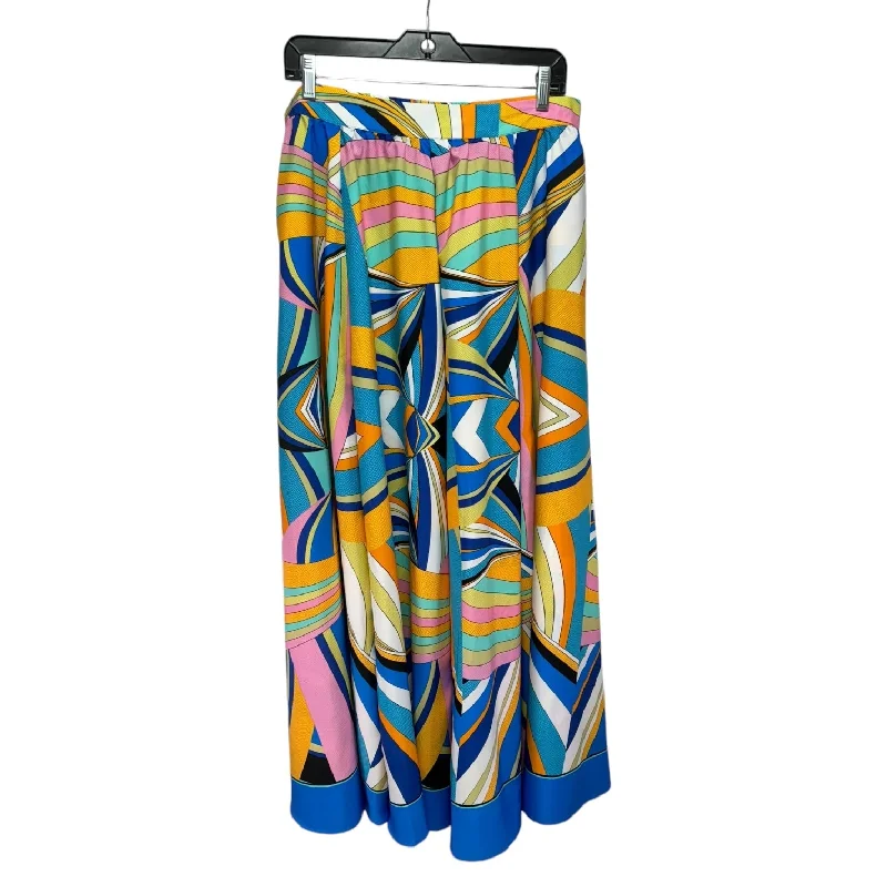 Weekend Wear Skirt Maxi By Versona In Multi-colored, Size: L
