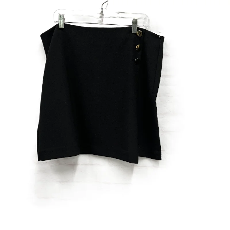 Exquisite Craftsmanship Skirt Mini & Short By Loft In Black, Size: 16