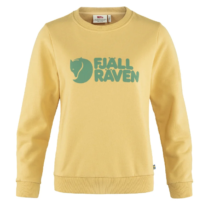 Lounge Chic Fjallraven Womens Logo Sweater Mais Yellow