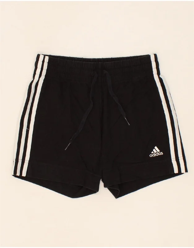 All-Day Comfort ADIDAS Womens Sport Shorts UK 0/2 2XS Black
