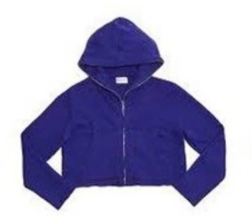 Cozy Fit Cotton citizen manhattan crop zip hoodie